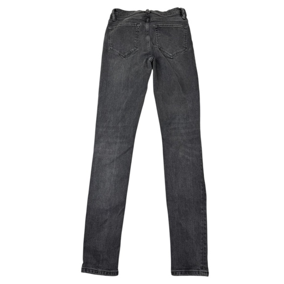 Allsaints Women's Black Grace Slashed Skinny Jeans - Picture 8 of 13